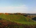 Die Ruinen von Kernave