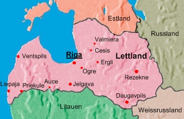 Lettland Zeitzone