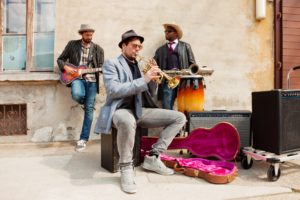 Jazz auf der Straße