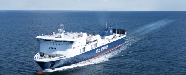 Fähre LISCO MAXIMA auf dem Weg nach Klaipeda