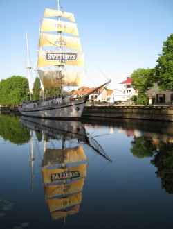 Segelschiff Meridianas Klaipeda