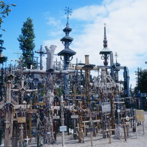 Litauen Berg der Kreuze, Hill of Crosses