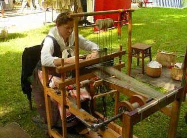 Litauische Weberin, Volkskunst und Traditionen