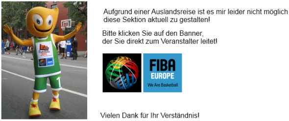 Basketball EM 2011 News auf der FIBA EUROPE Homepage